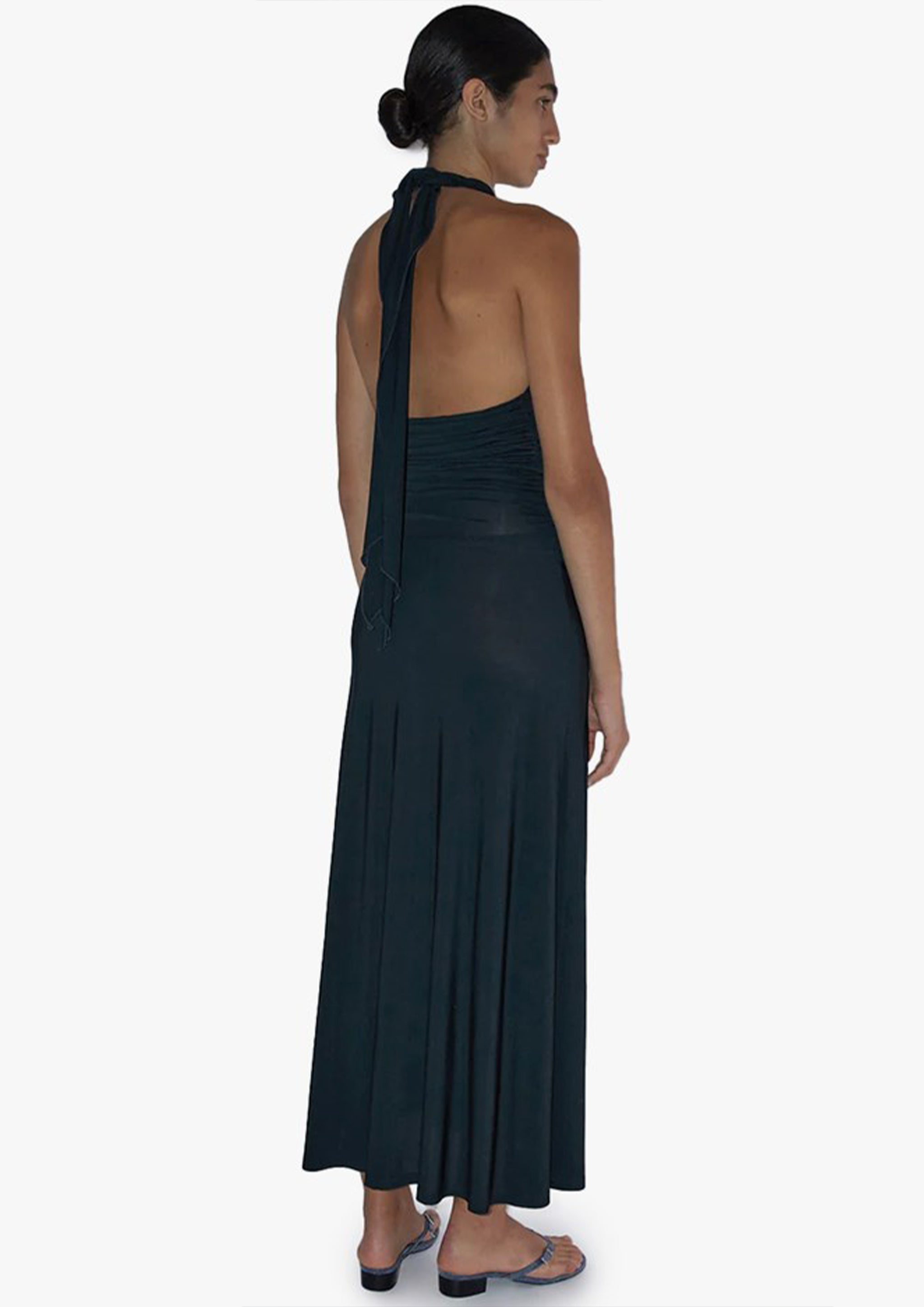 paloma wool 不規則なフレアのドレ ZORA RUBBER-Negro – paloma wool