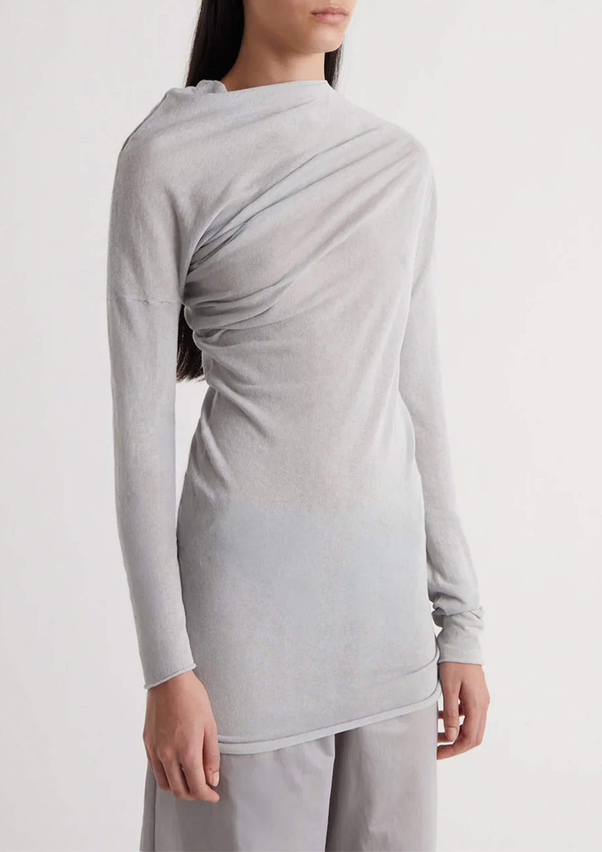 paloma wool 長袖 カットソー グレー PALOMA WOOL - JOJO GREYISH BLUE – SOLAR MTP