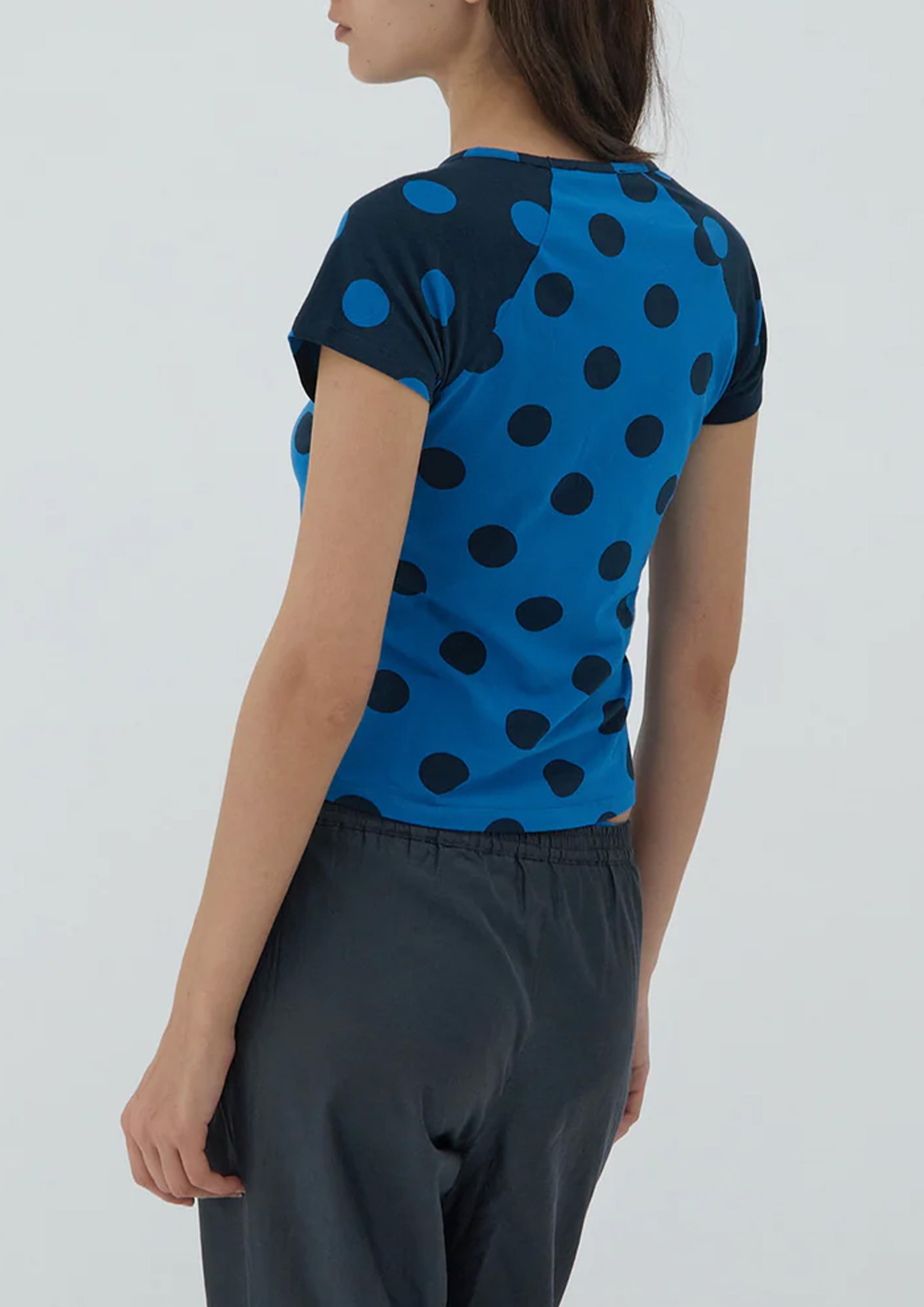 Paloma wool プリントT PALOMA-Black reversible t-shit with 'Paloma' print – Paloma Wool