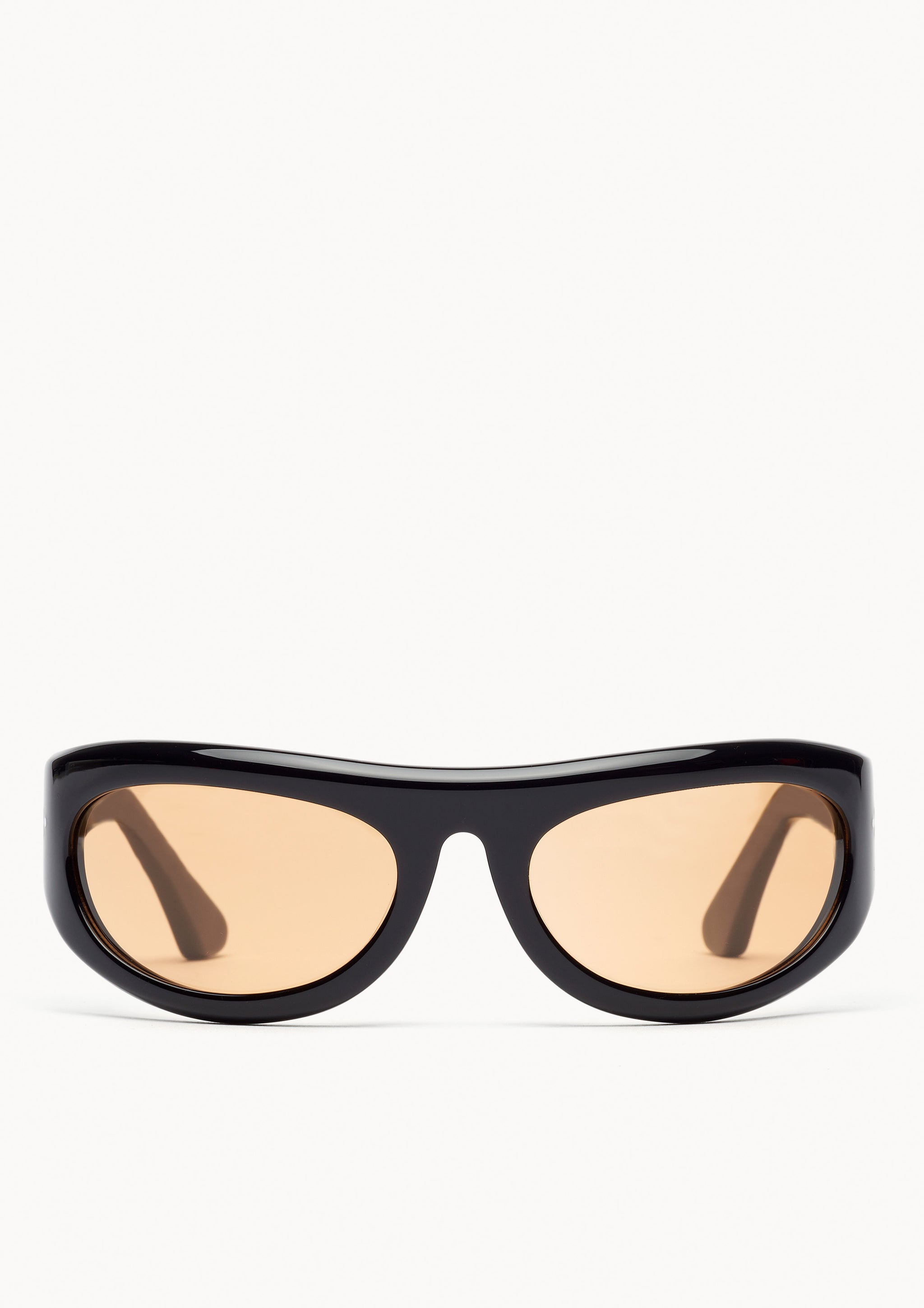 PORT TANGER - SAFAA BLACK ACETATE AMBER LENS – SOLAR MTP