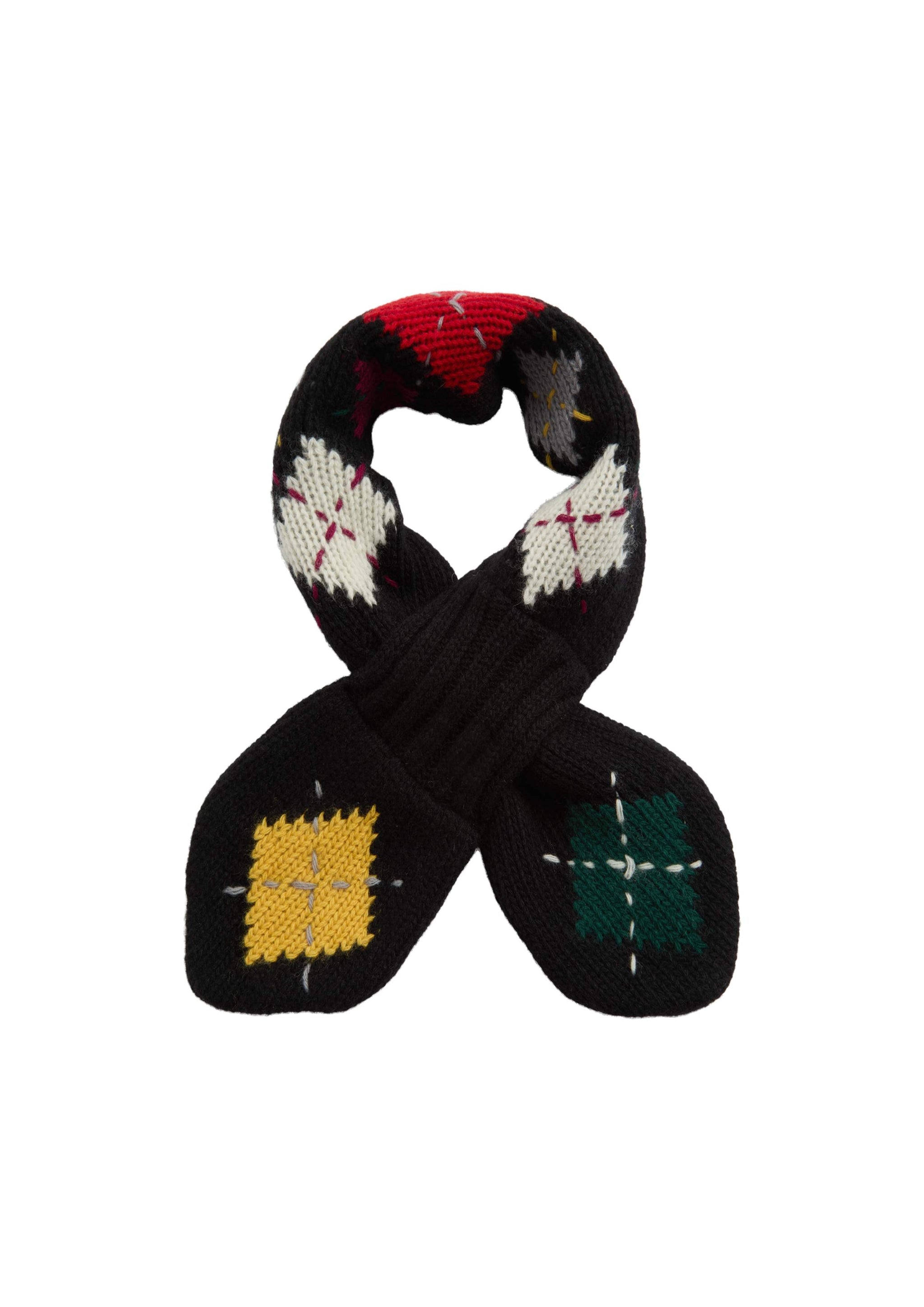 YMC - SLOTTED SCARF BLACK – SOLAR MTP