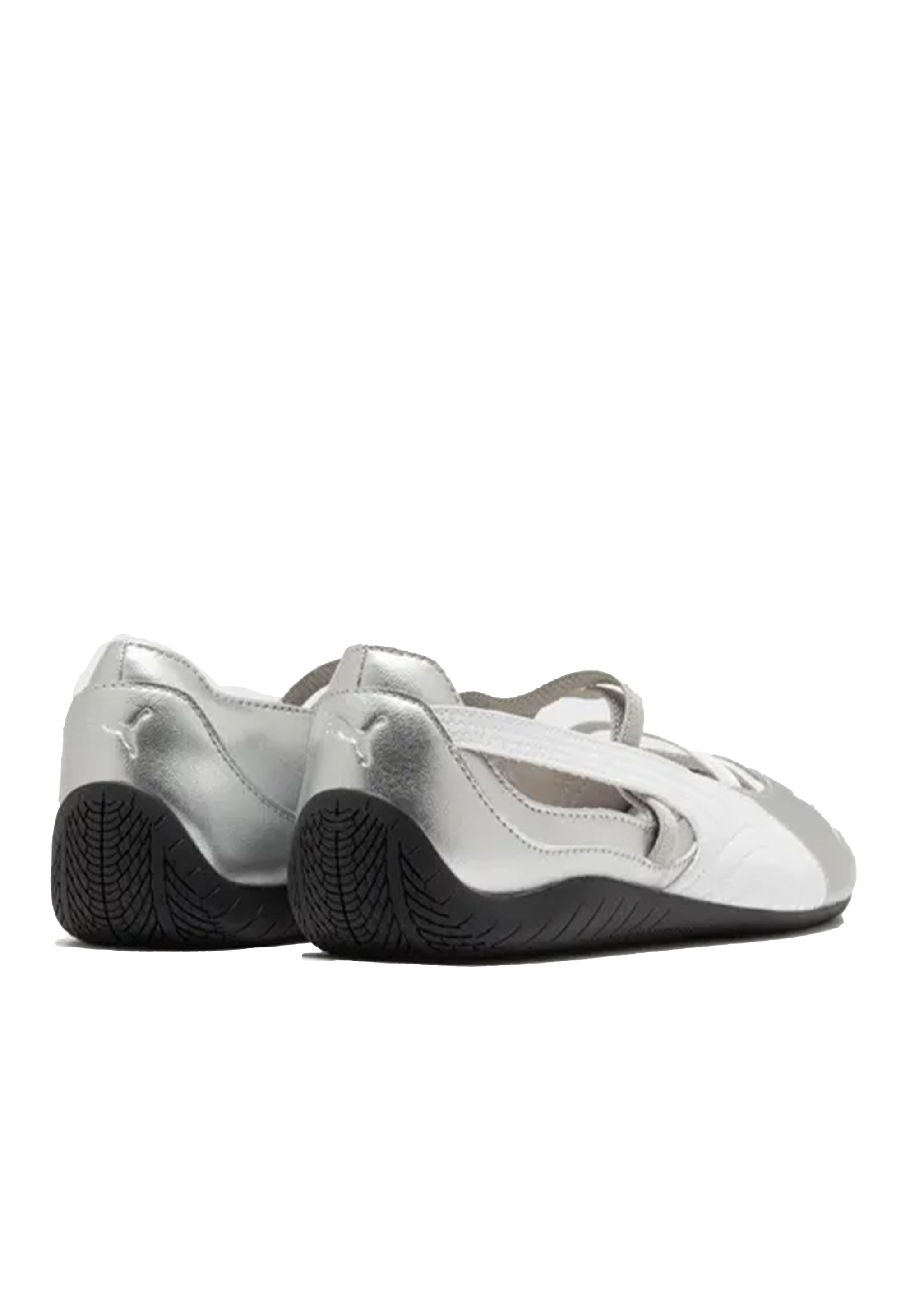 【当店限定販売】 SPEEDCAT WOMENS - PUMA BALLET WHITE - SILVER METALLIC バレエ