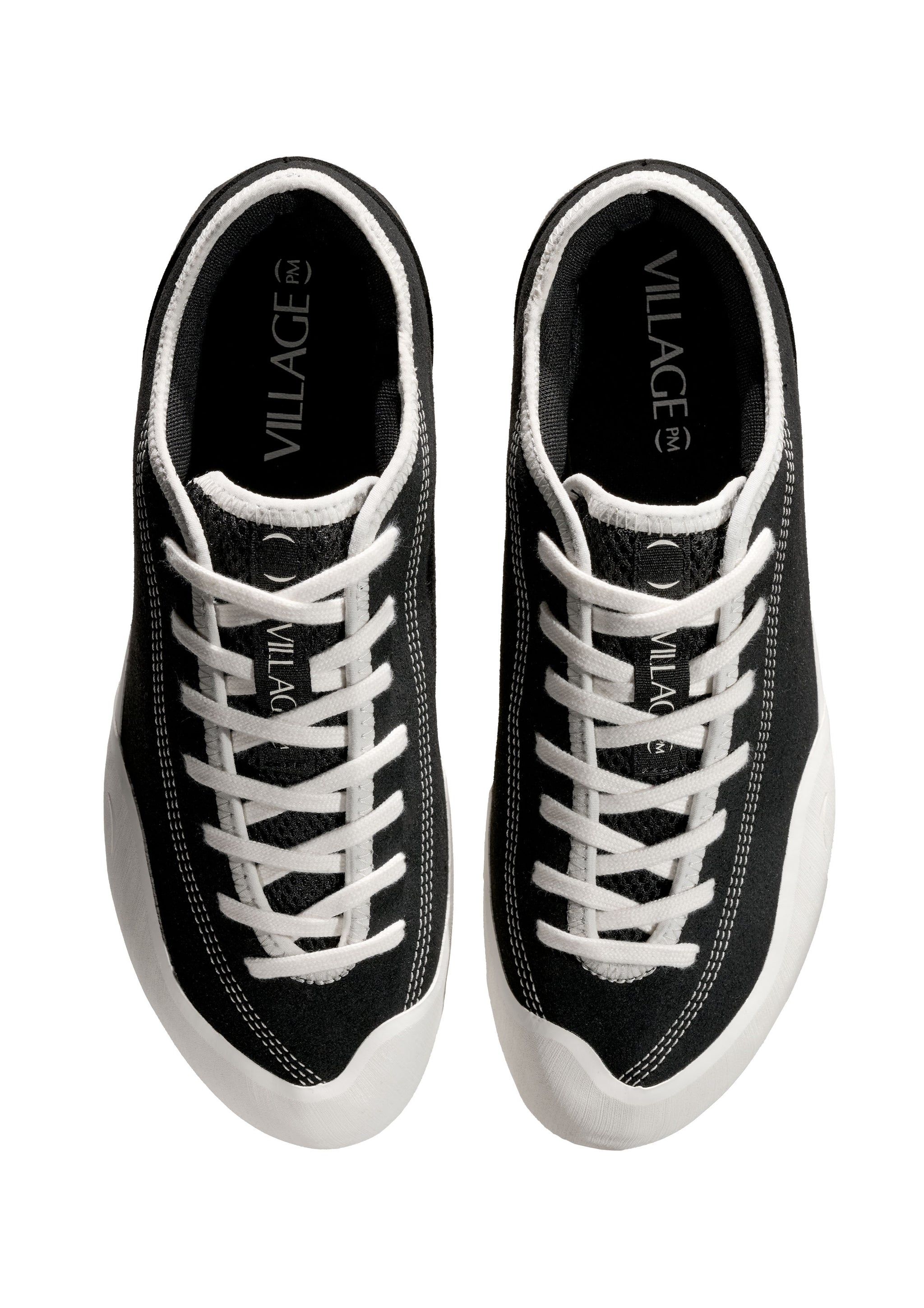 VILLAGE PM - 1.30 PM / BLACK - WHISPER WHITE – SOLAR MTP
