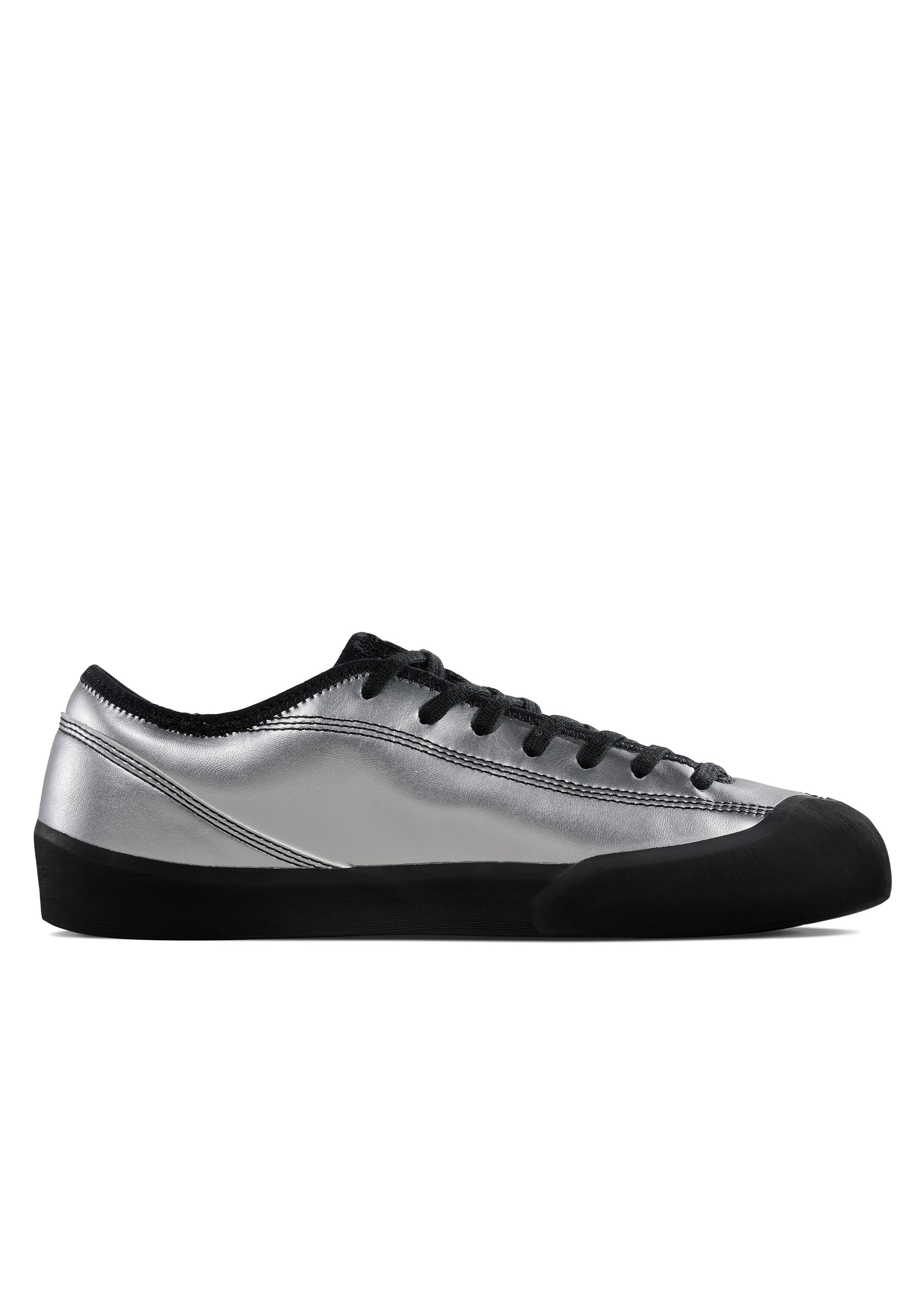 靴 VILLAGE PM 1.30 Silver/Natural Bk 27cm Village PM 1.30PM Sneakers Silver / Natural Black - Casual