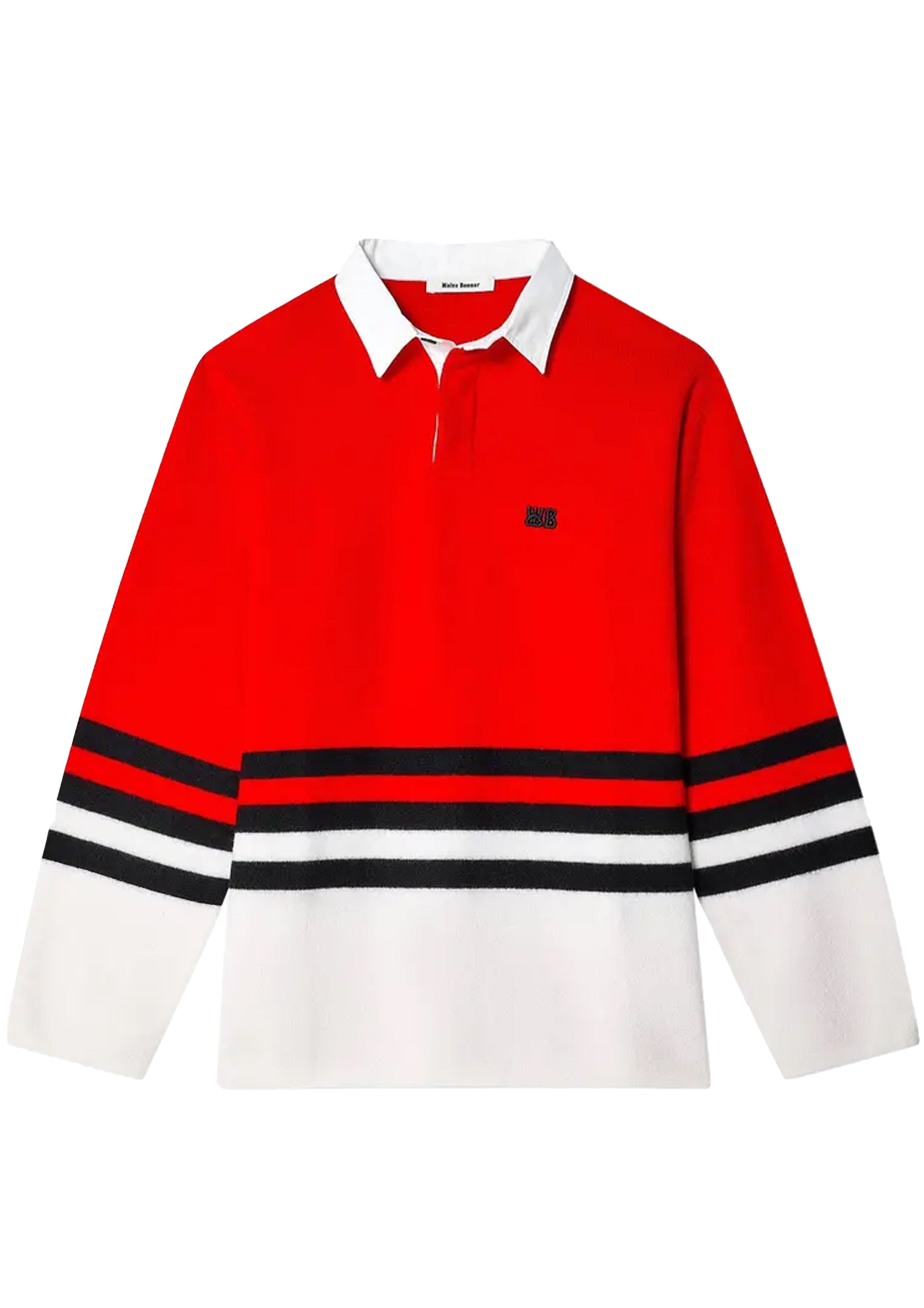 WALES BONNER - CYPHER POLO RED – SOLAR MTP