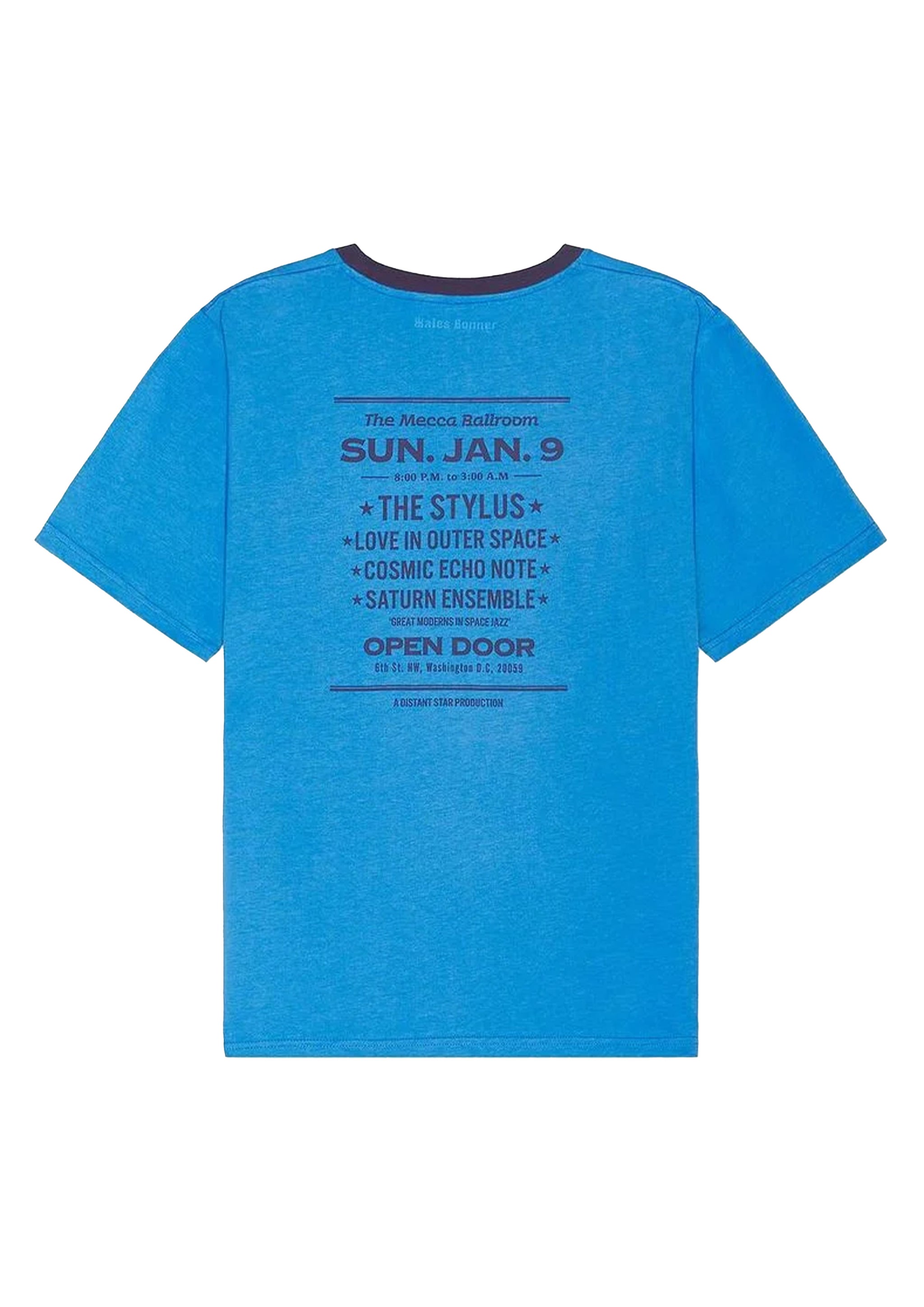 WALES BONNER - SATURN T SHIRT BLUE – SOLAR MTP WALES BONNER - SATURN T SHIRT BLUE – SOLAR MTP