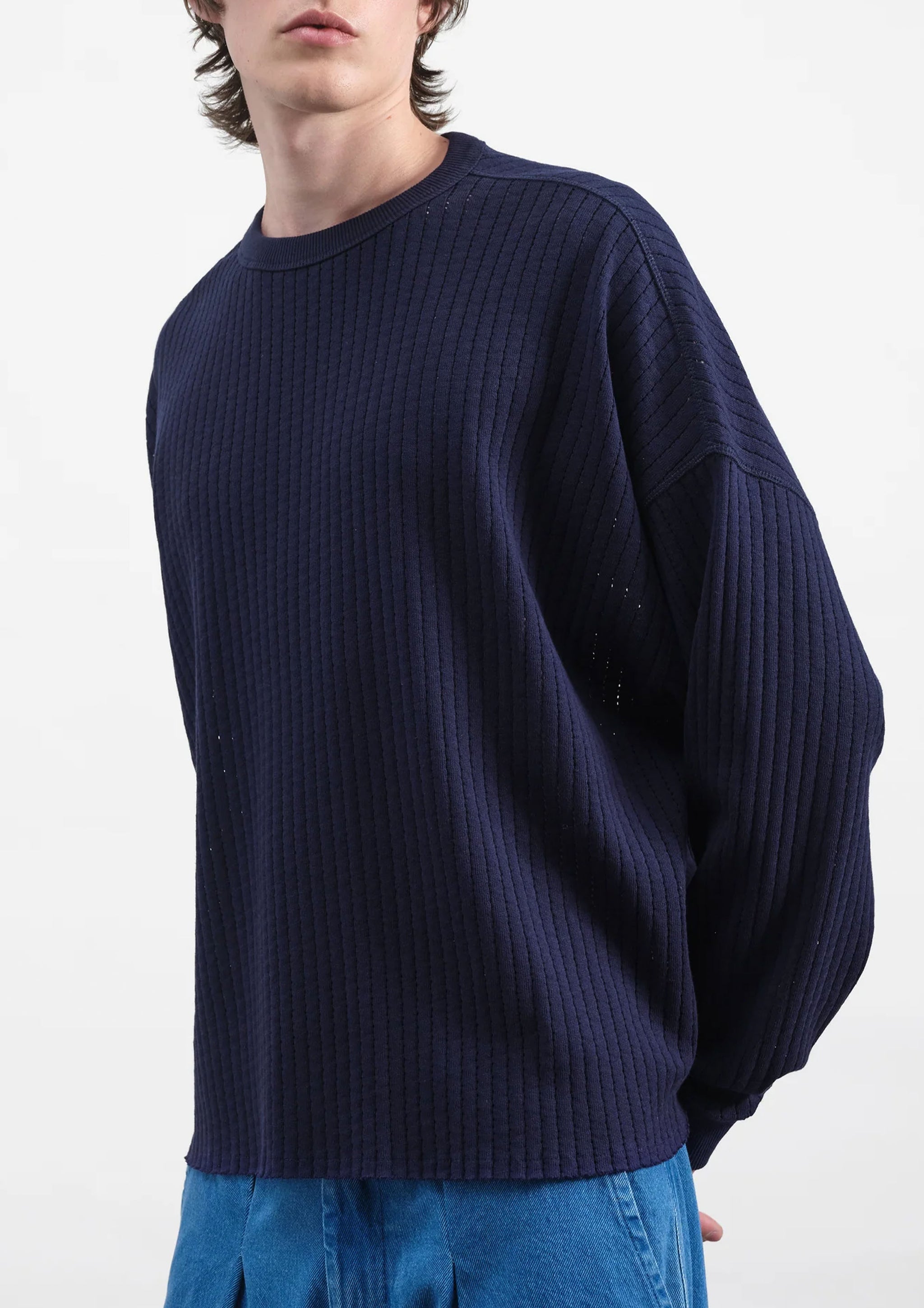 YMC - STUDIO SWEATSHIRT NAVY – SOLAR MTP