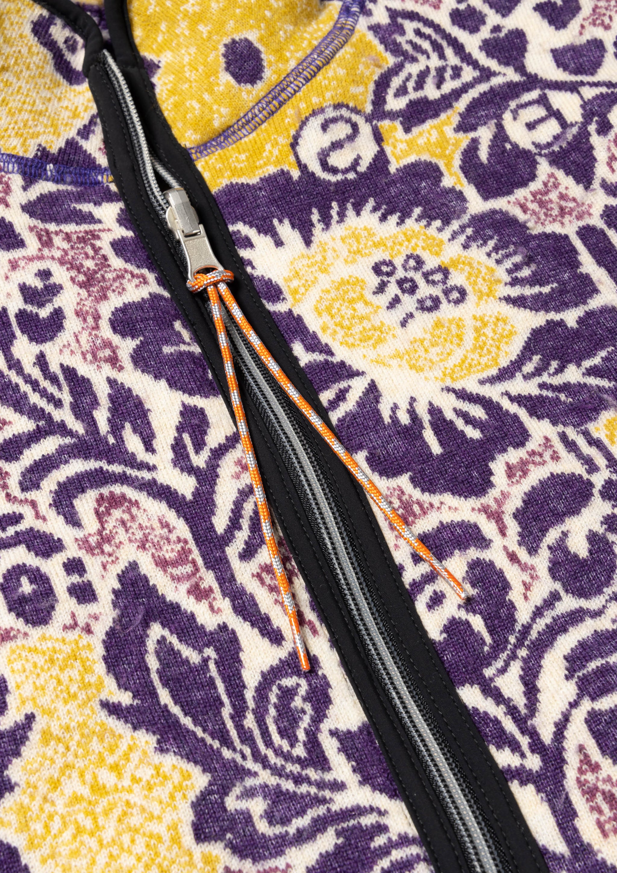 ARIES - FLEUR FLEECE ZIP THROUGH MULTI – SOLAR MTP