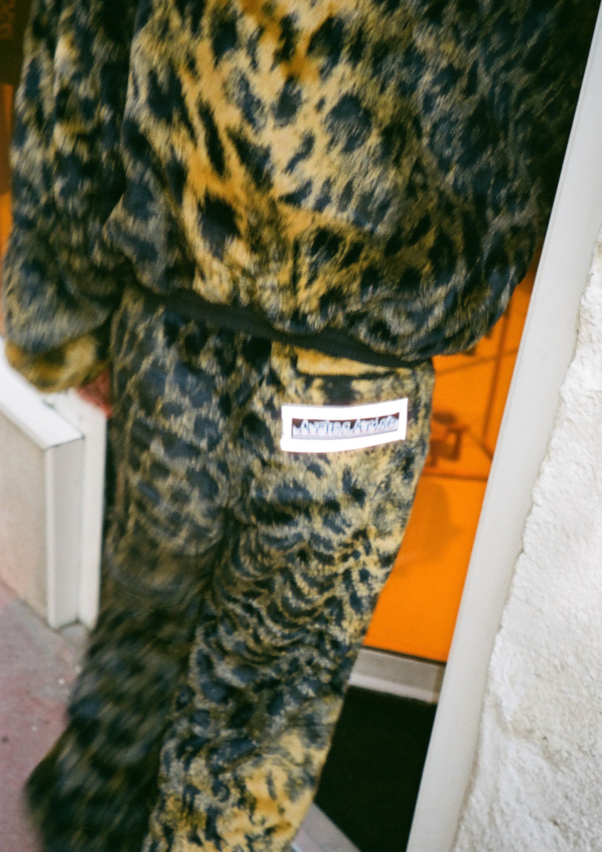 ARIES - LEOPARD FUR CROPPED HOODIE – SOLAR MTP