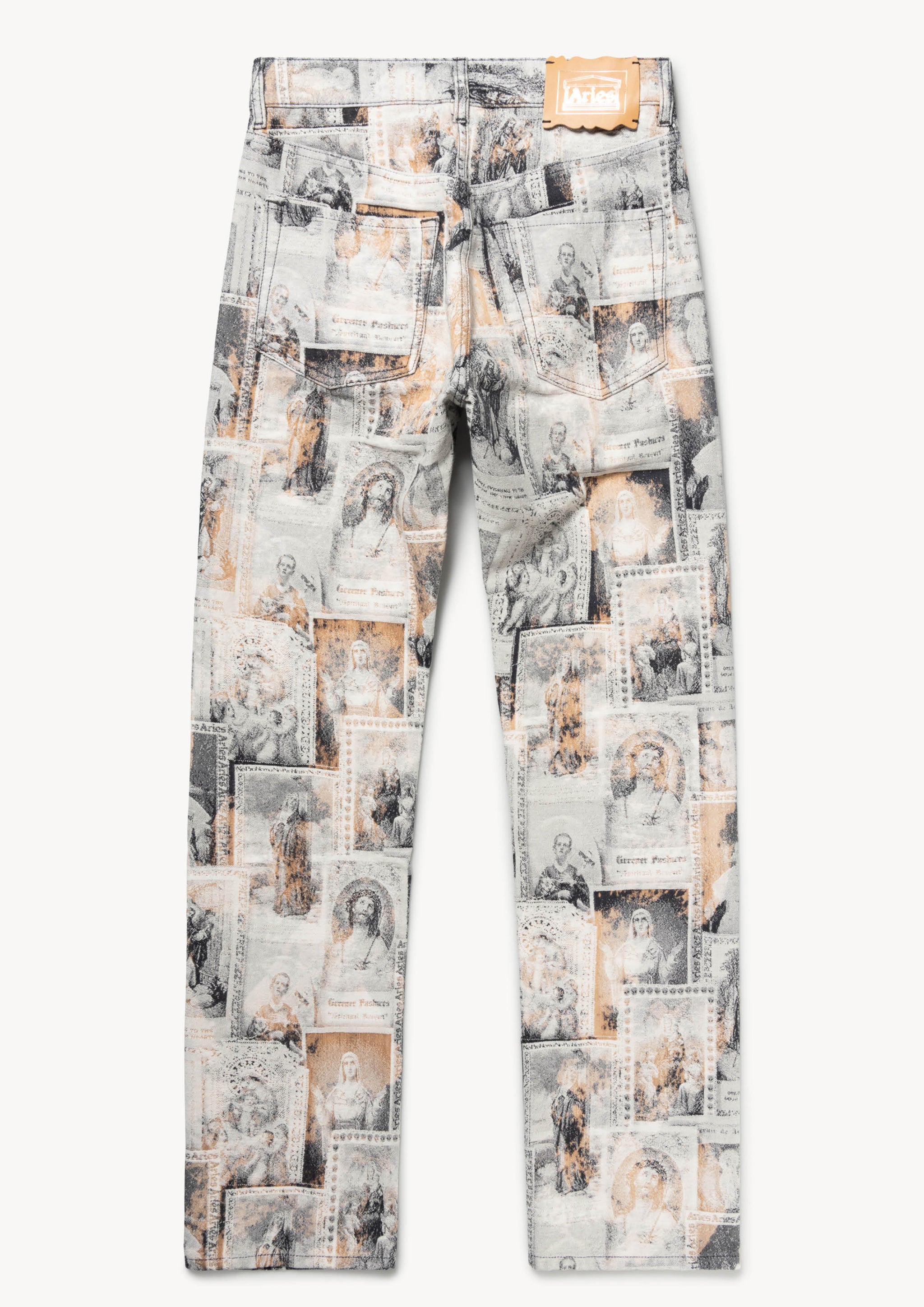 パンツ Arsenal X Aries Jacquard Jeans Arsenal x Aries