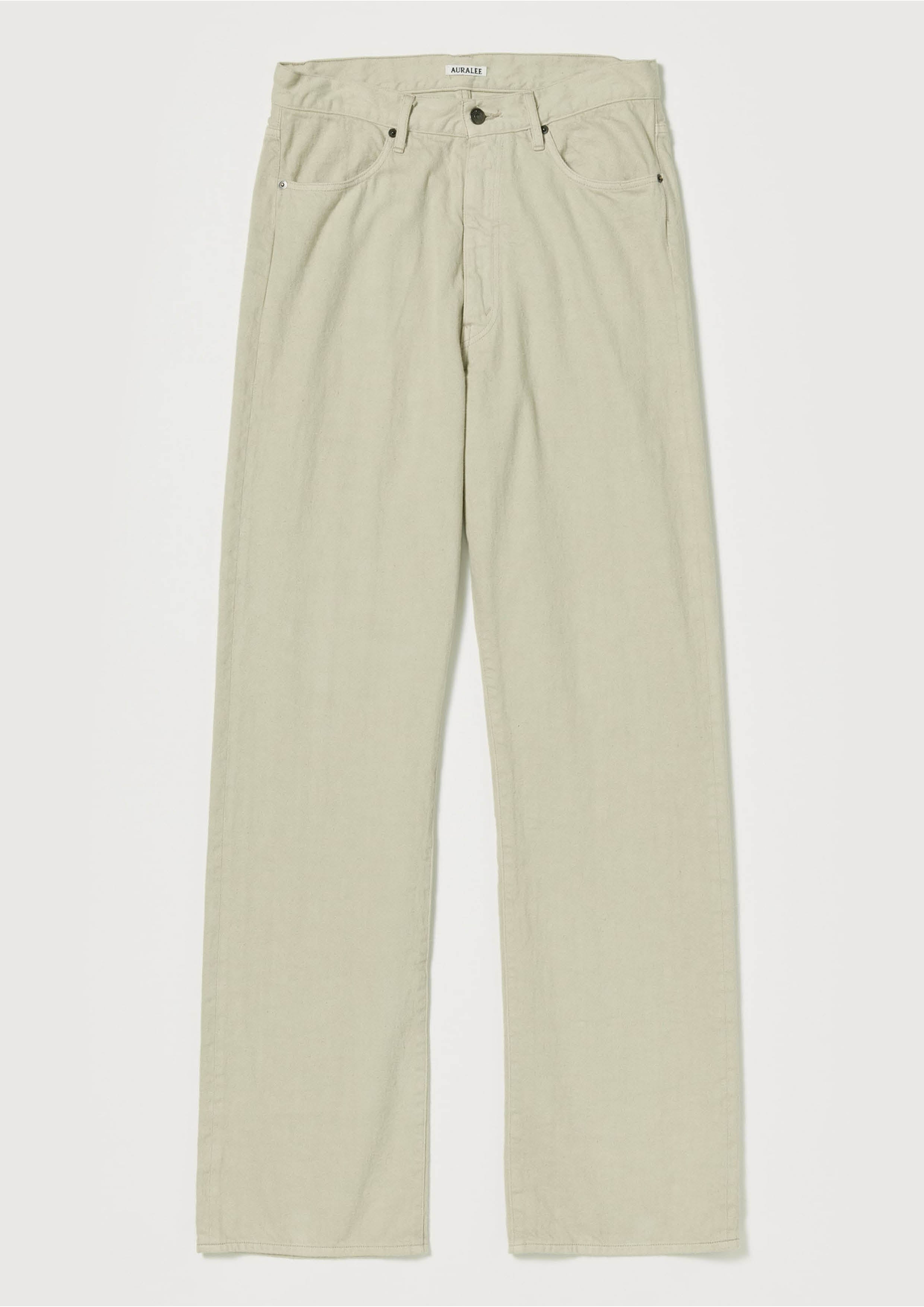AURALEE 「BOTANICAL DYED SELVEDGE DENIM PANTS」 – SISTER