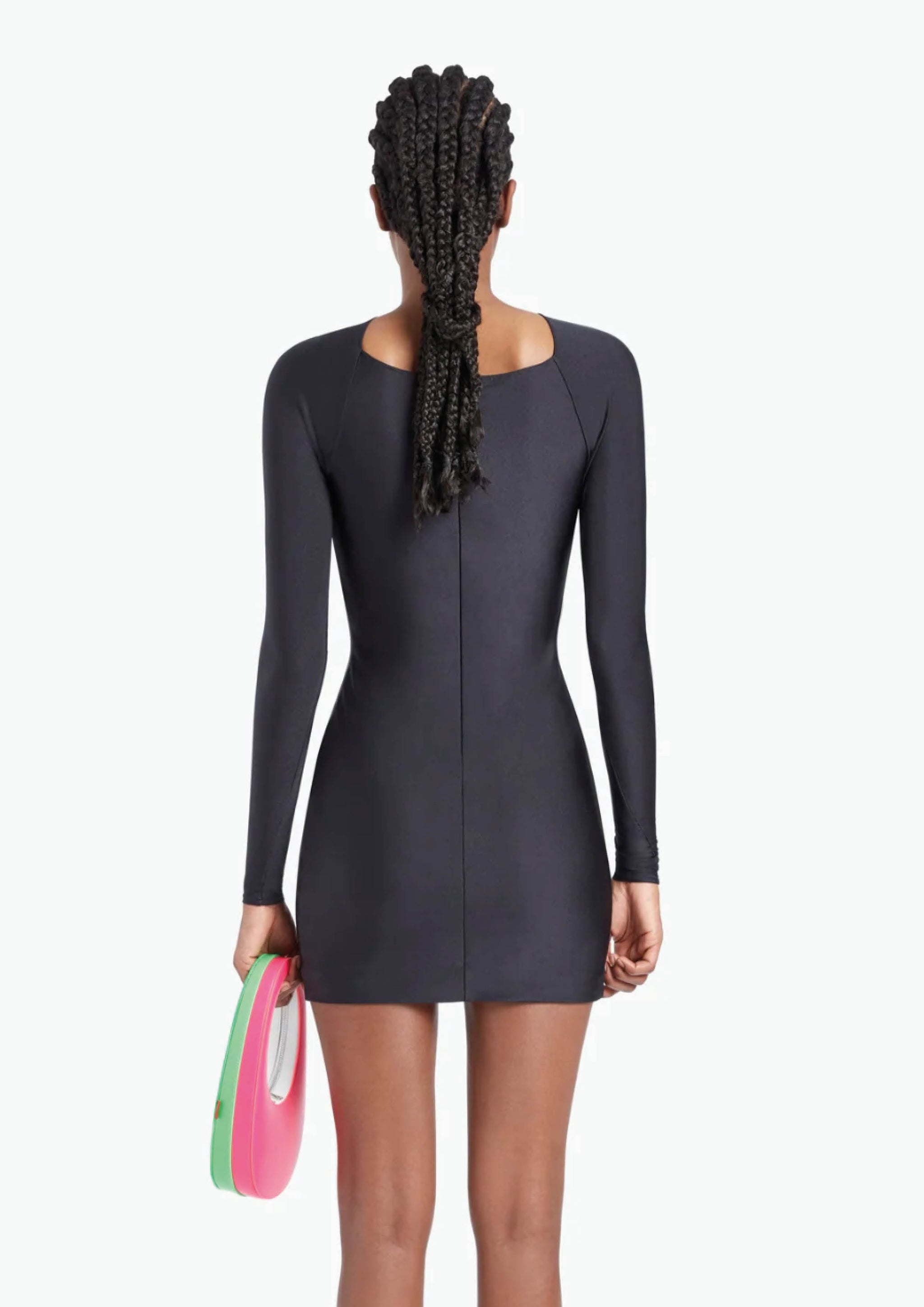 オールインワン・サロペット Coperni Short Black Stretch Jersey Dress CUTOUTMINIDRESS_black_01.jpg?v