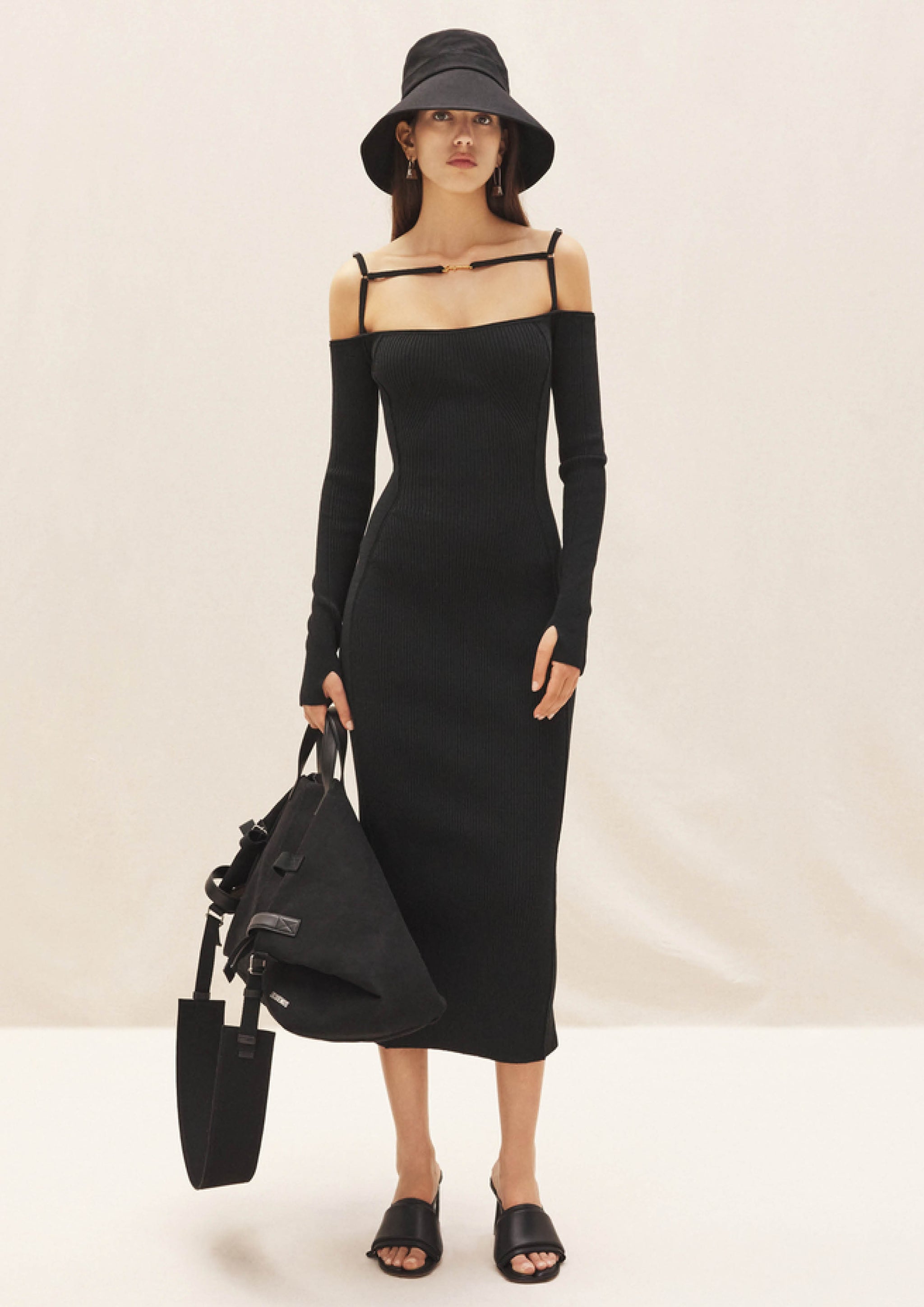 JACQUEMUS - LA ROBE SIERRA BLACK – SOLAR MTP