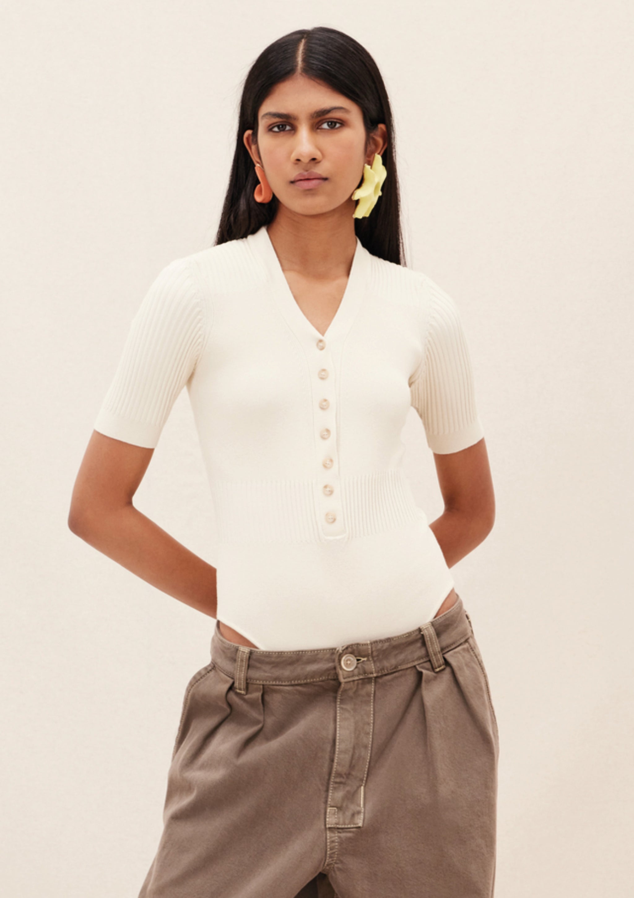 JACQUEMUS - LE BODY YAUCO OFF WHITE – SOLAR MTP