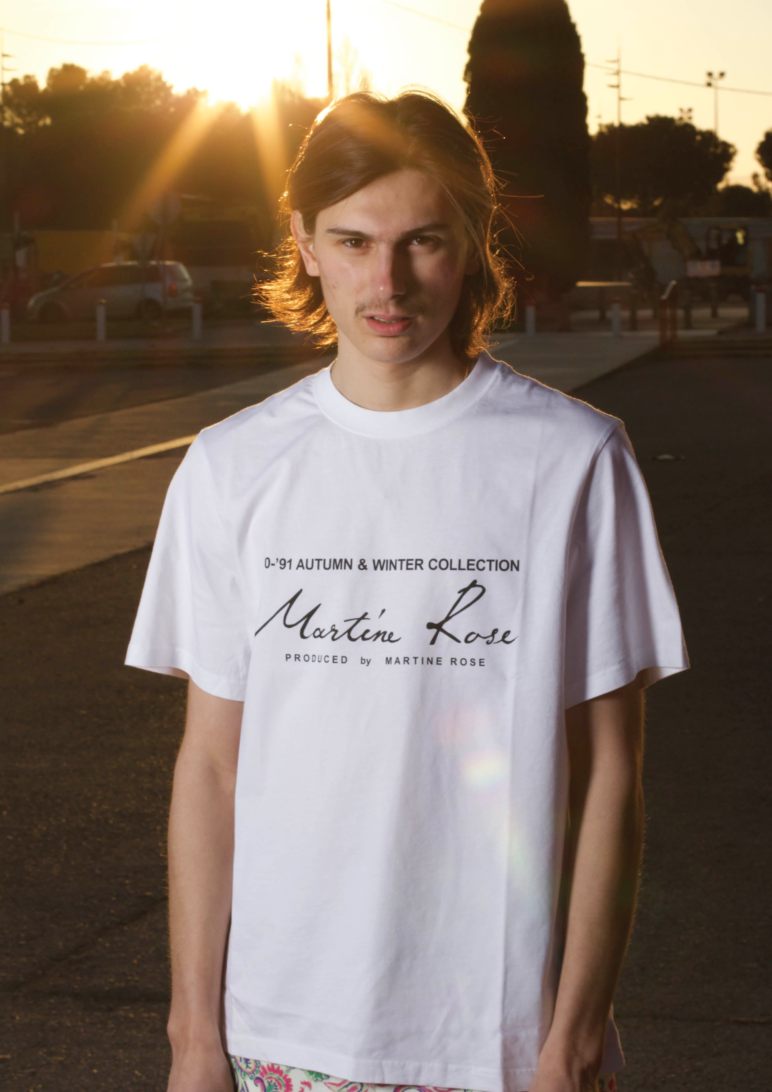 MARTINE ROSE CLASSIC S S T SHIRT WHITE SOLAR MTP