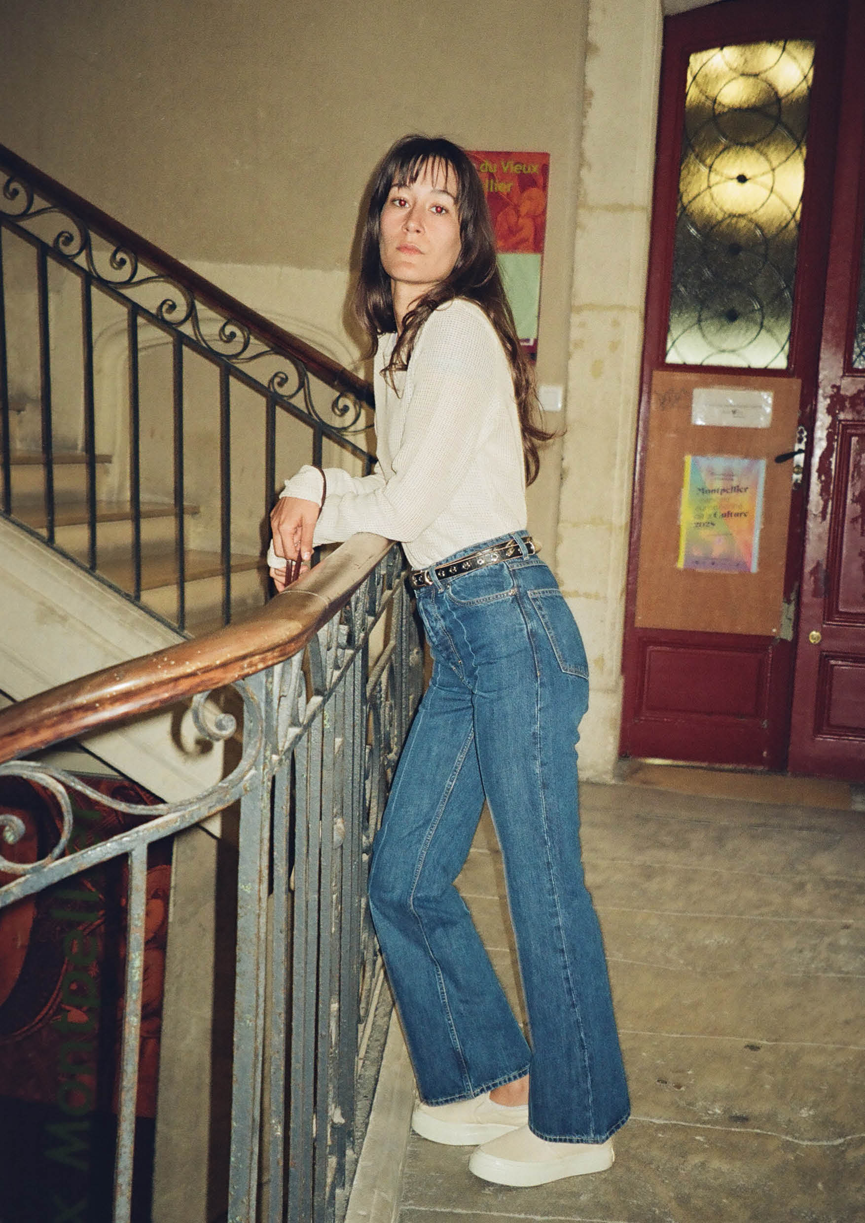 Legacy denim top