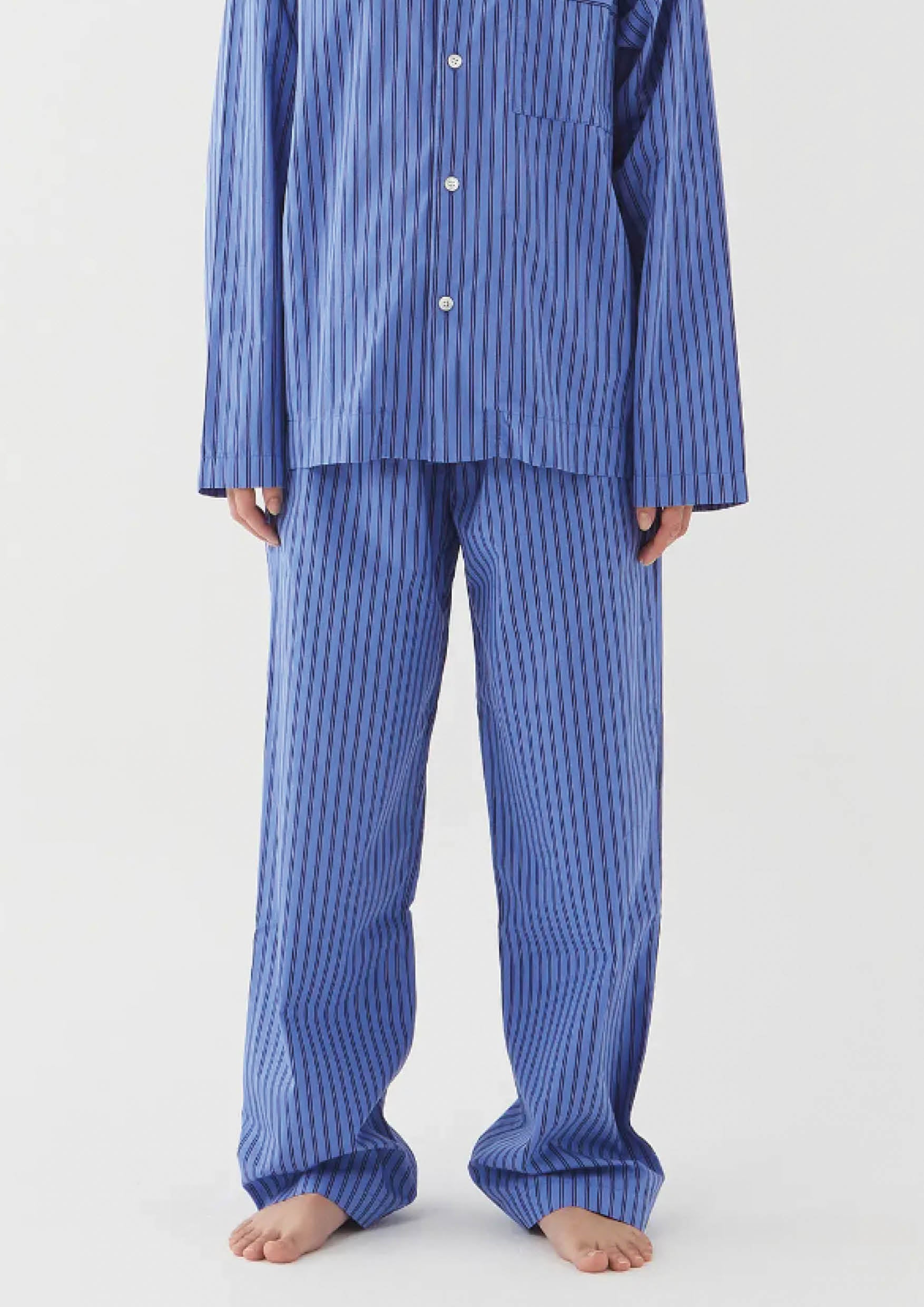 TEKLA PYJAMAS PANTS BORO STRIPES SOLAR MTP