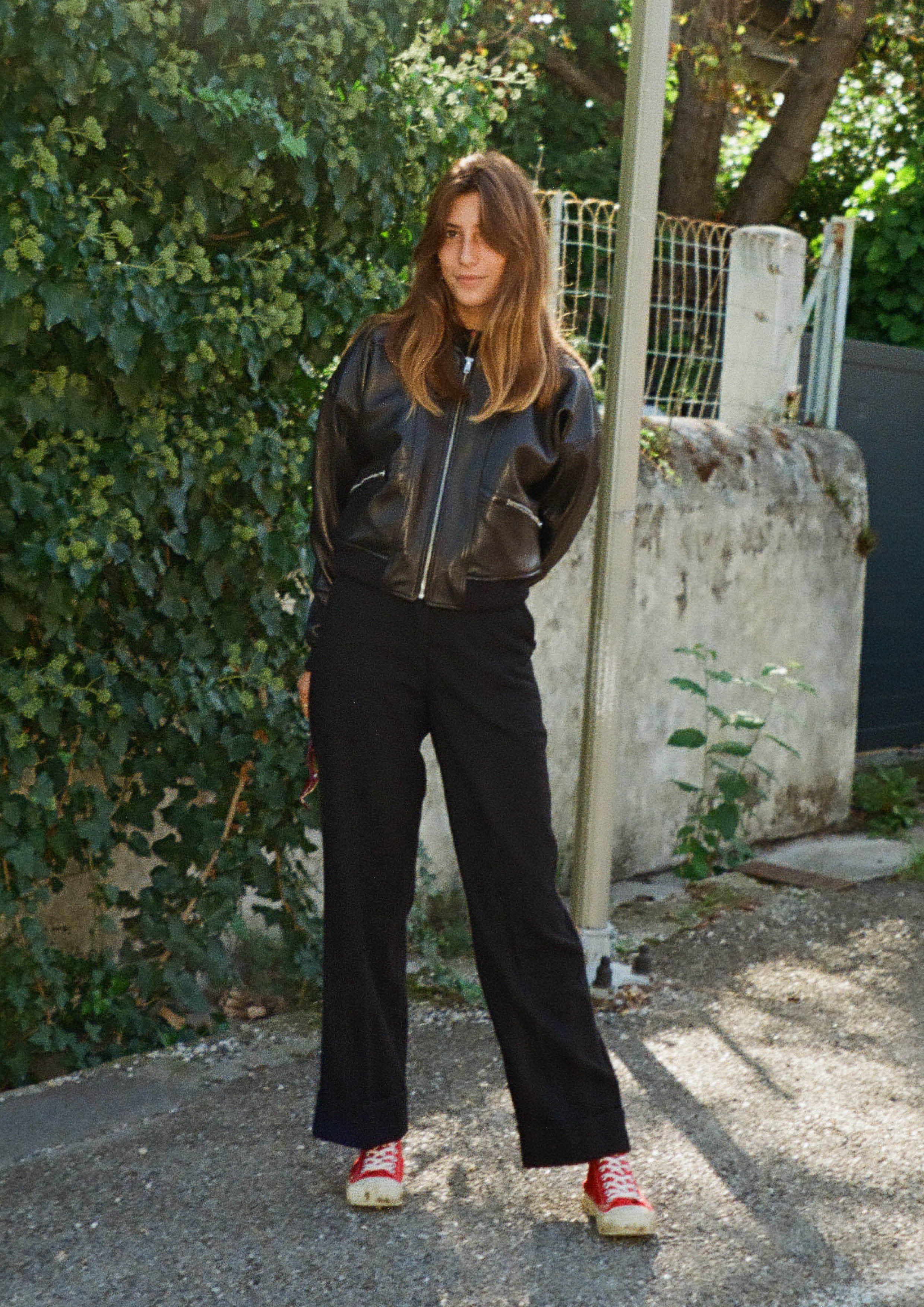 SAILOR TROUSER Maitre D Black Wool Sailor Trouser in Black